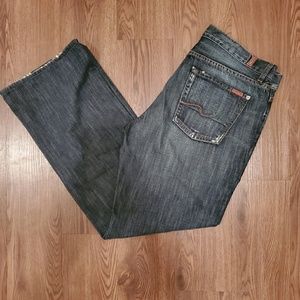 7 for all mankind jeans size 34x32 relaxed fit EUC
